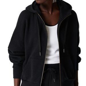 Sweaty Betty Essentials Full Zip Hoodie - Black XL